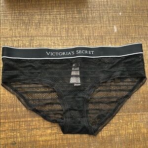 Victoria's Secret Black Lace Panties